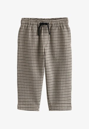Next, TEXTURED SMART JOGGERS - Trousers - brown