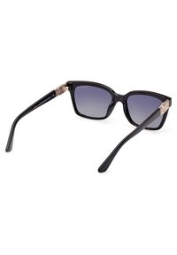 Guess RECHTECKIGE FORM - Gafas de sol - glänzend schwarz