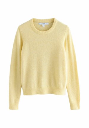REGULAR FIT - LONG SLEEVE CREW NECK  - Strickpullover - yellow