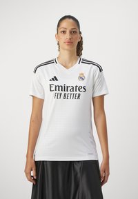 adidas Performance REAL MADRID HOME - Futbola krekls - white