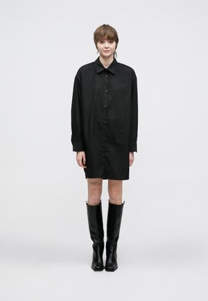 DRESS - Skjortekjole - black