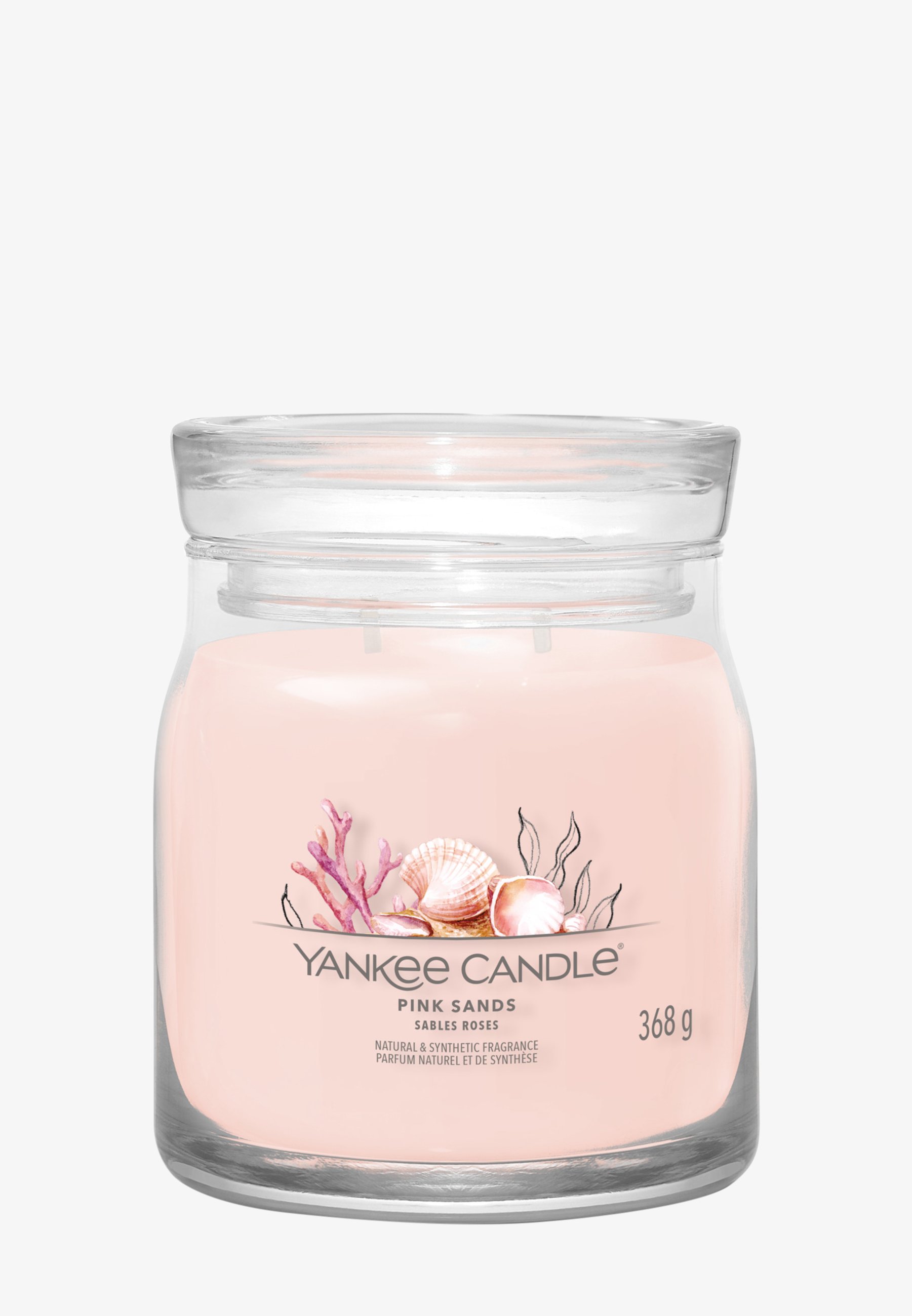 Yankee Candle SIGNATURE MEDIUM JAR PINK SANDS - Duftkerze - pink/nicht definiert