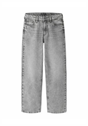 Jeans Straight Leg - light grey denim