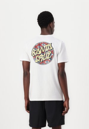SALBA EYES DOT UNISEX - Print T-shirt - white