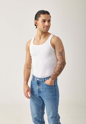 SNOCKS TANK 2 PACK - Hemd - weiß