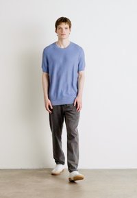 BOSS DALON - T-shirt basic - open blue