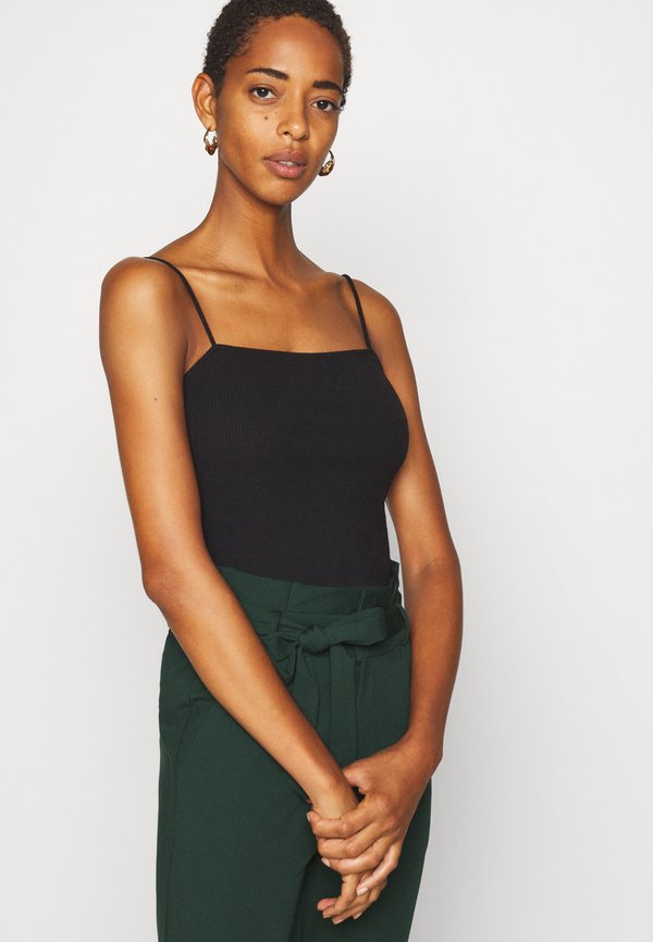 VMEVA PAPERBAG - Trousers - pine grove4