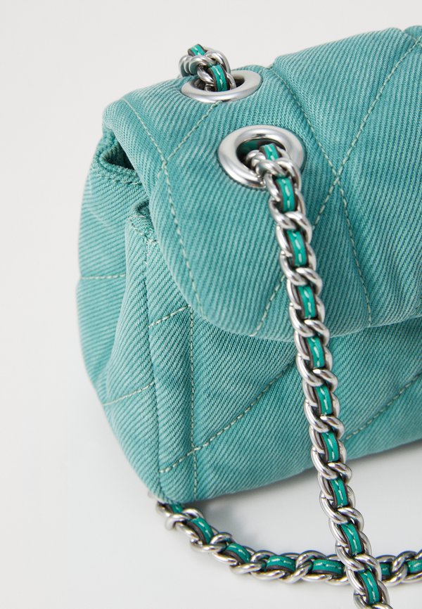 QUILTED COLORED SHOULDER BAG  - Cross body bag - ivy3