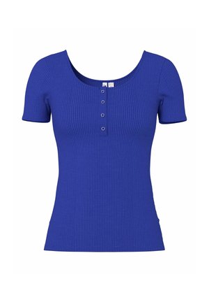 Pieces, PCKITTE SS TOP JRS NOOS BC - Basic T-shirt - bluing