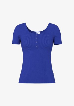 Pieces, PCKITTE SS TOP JRS NOOS BC - Basic T-shirt - bluing