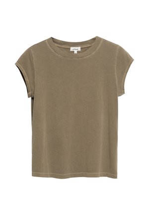 s.Oliver, T-SHIRT - T-shirt basic - dunkelbraun