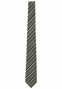 Next PATTERN - Cravate - green stripe