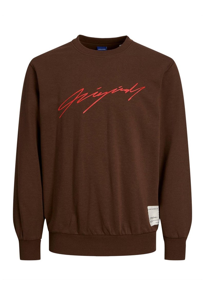 JACK & JONES Herren Sweatshirt - Streetwear Print Rundhals