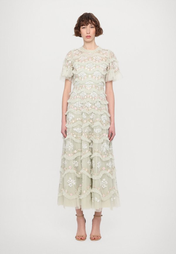 DAISY WAVE ANKLE GOWN - Occasion wear - mist