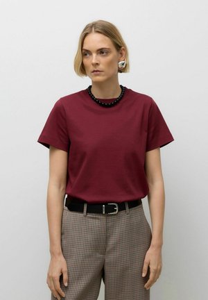 NAIMA SS O-NECK NOOS - Basic T-shirt - zinfandel