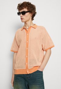 Obey Clothing GROVE BUTTON UP UNISEX - Košile - peach sand