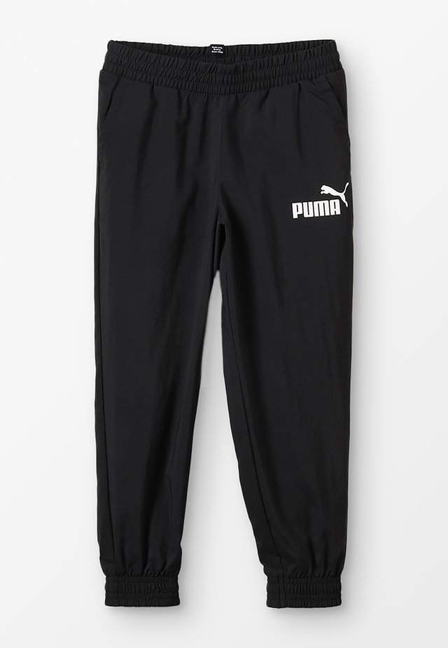 LOGO PANTS - Verryttelyhousut - black
