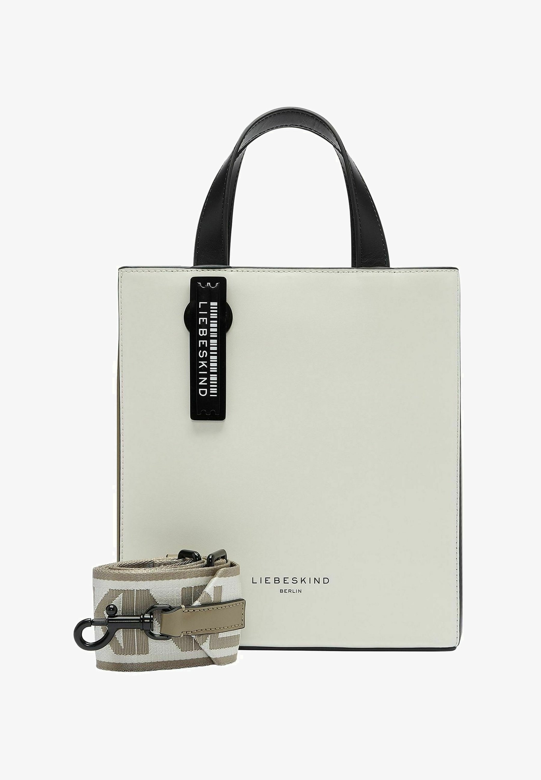 Liebeskind Berlin PAPER MIT FARBAKZENTEN Shopping Bag coconut