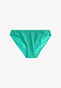 Sélectionné, aqua green crinkle