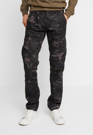 Cargohose - mottled black