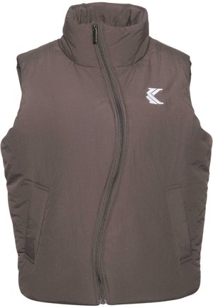 OG WAVY PUFFER - Vest - brown