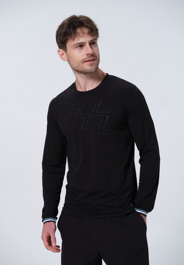 ILMO - Langarmshirt - schwarz