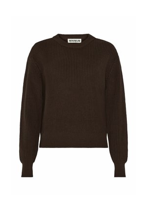 Strickpullover - seal brown