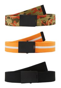 TRIO 3 PACK - Curea - black/orange/white