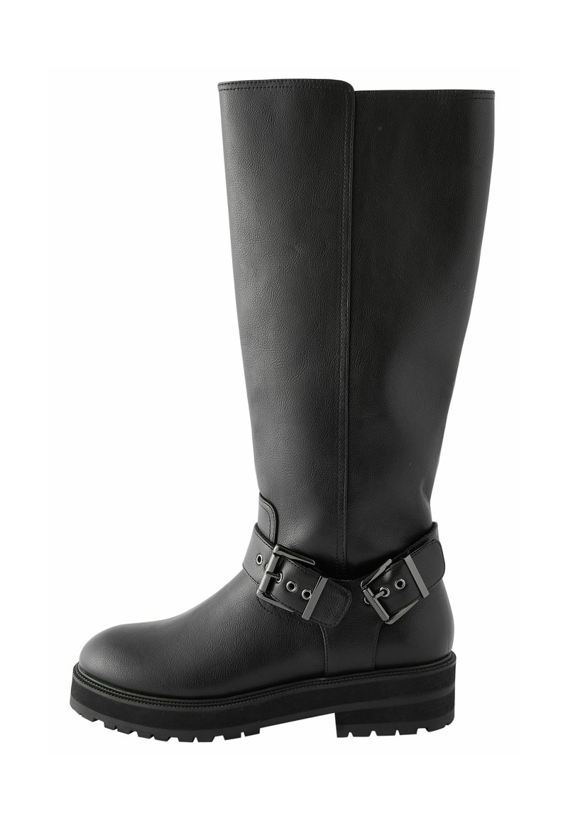 Next WIDE FIT - Batai su platforma - black
