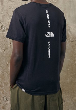 Print T-shirt - black