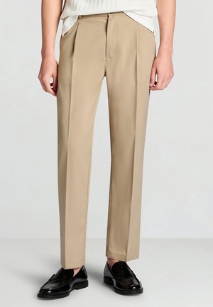 Pantalon classique - beige scuro