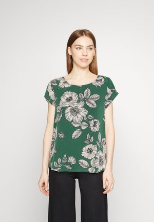 ONLY ONLFRIDA - Μπλουζάκι με στάμπα - hunter green