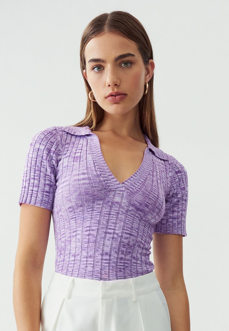 Calli Language CALLI JAY - Polo - lilac spacedye/lilla - Zalando.it