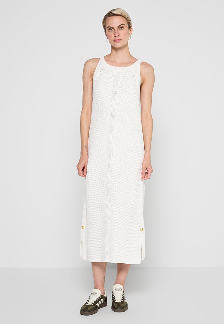 Barbour International Gebreide jurk crème