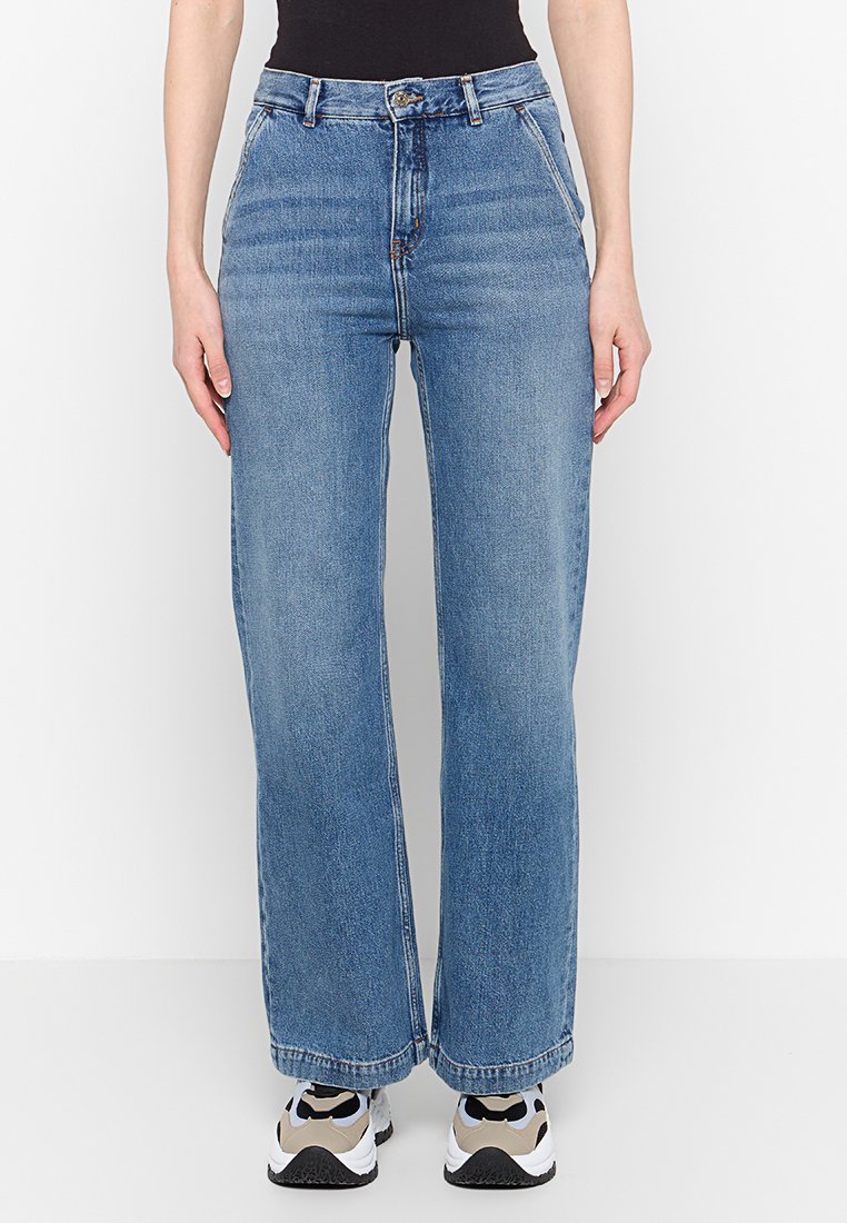 The Kooples Straight leg jeans blauw The Kooples Straight leg jeans blauw