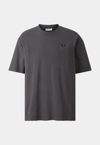 EXCLUSIVE LABEL LONG TEE UNISEX - Osnovna majica kratkih rukava - washed black
