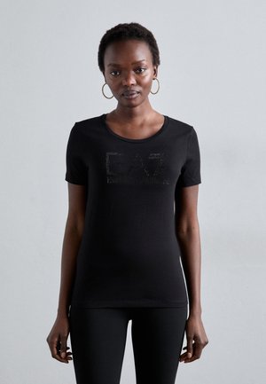 T-shirt imprimé - black