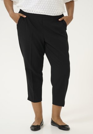 Kaffe Curve KCELIA - Trousers - black deep