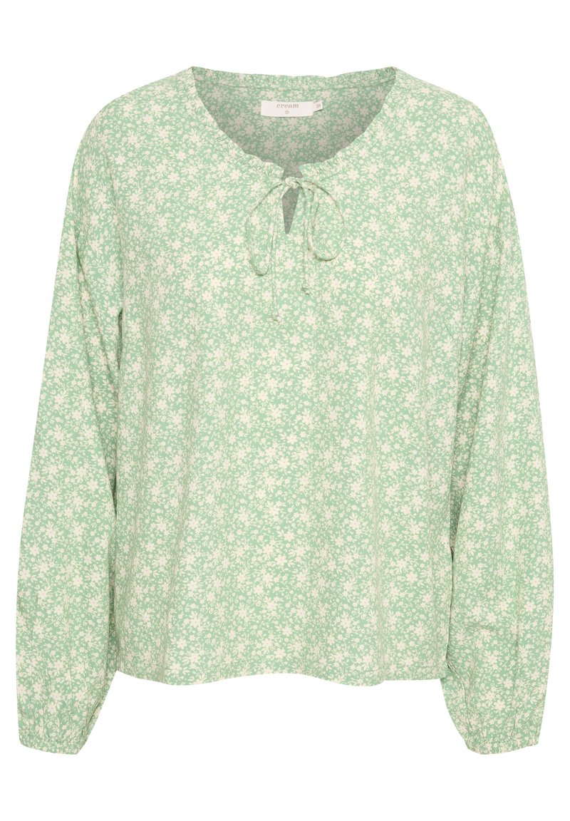 Cream Blouse groen