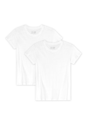 2-PACK - T-shirt - bas - pure white