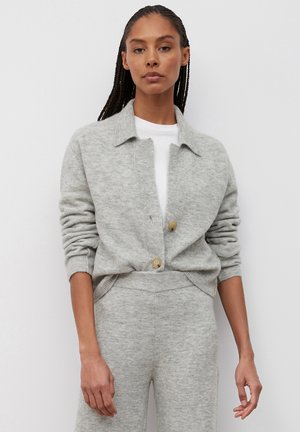 Cardigan - dried clay melange