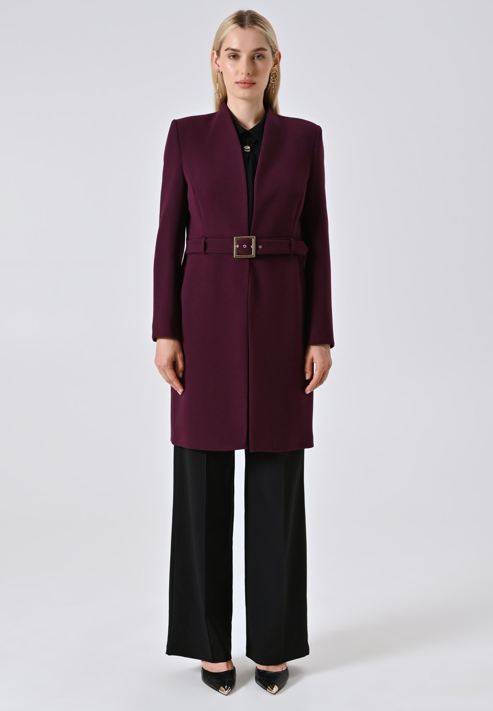 Rinascimento Kurzmantel red/bordeaux Zalando