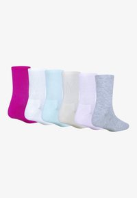 Jordan EVERYDAY ESSENTIALS UNISEX 6 PACK - Calcetines - fire pink