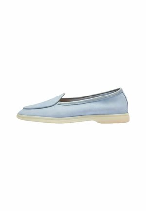 Slipper - light blue suede