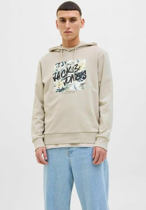 JJHAWAII SHAPE  - Felpa con cappuccio - moonbeam