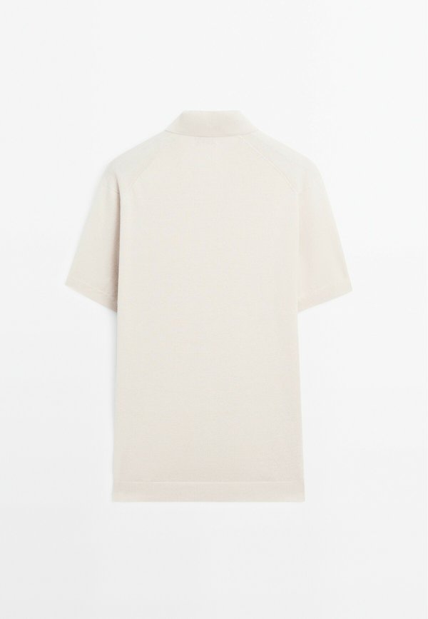V-NECK - Polo shirt - beige2