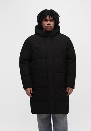Jack & Jones, JJEBECKS LONG PUFFER - Зимно палто - black
