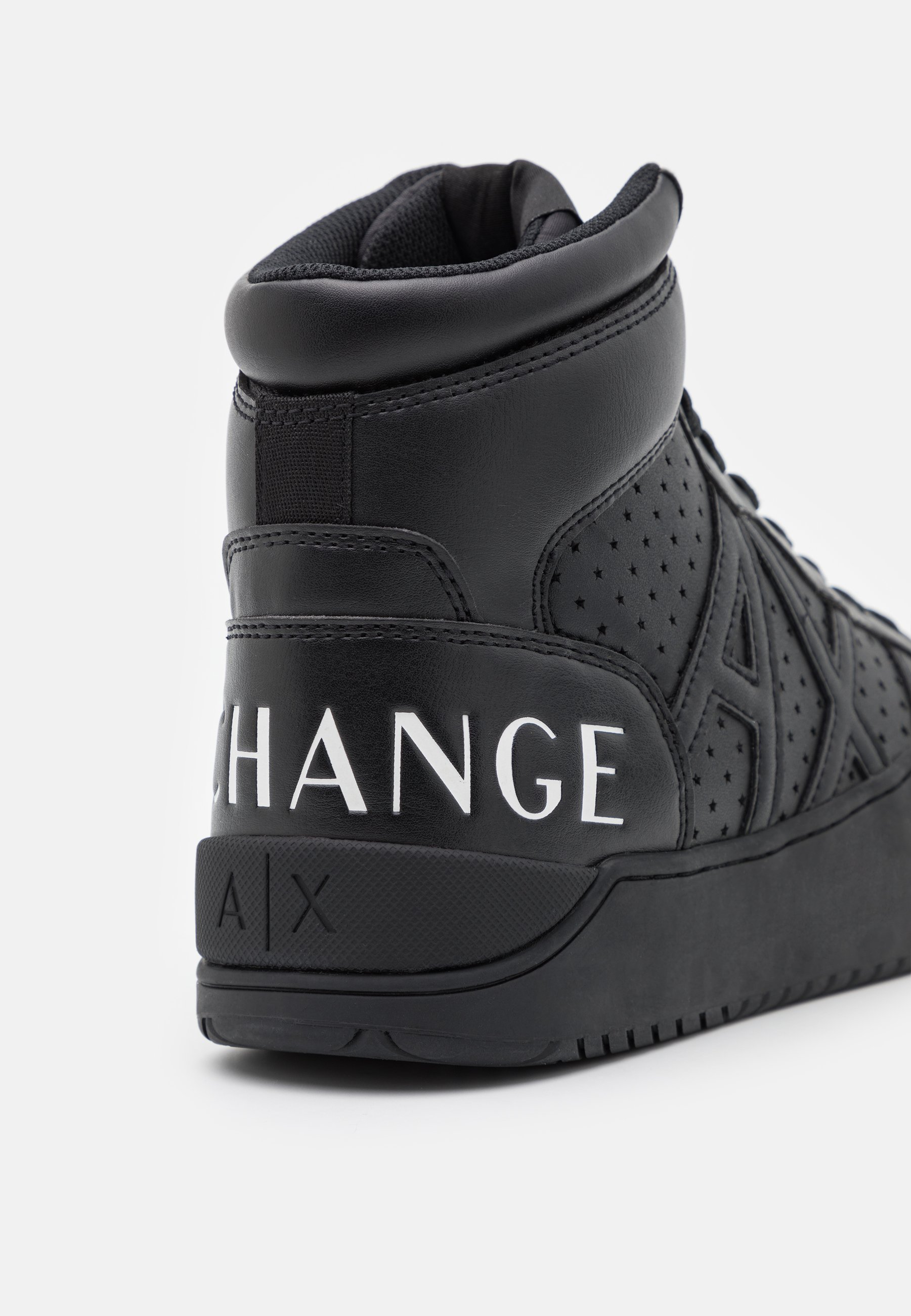 Armani Exchange Baskets montantes - black/noir - ZALANDO.FR