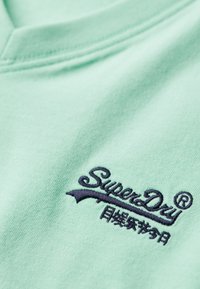 Superdry & Co VINTAGE LOGO - T-shirt print - spearmint light green