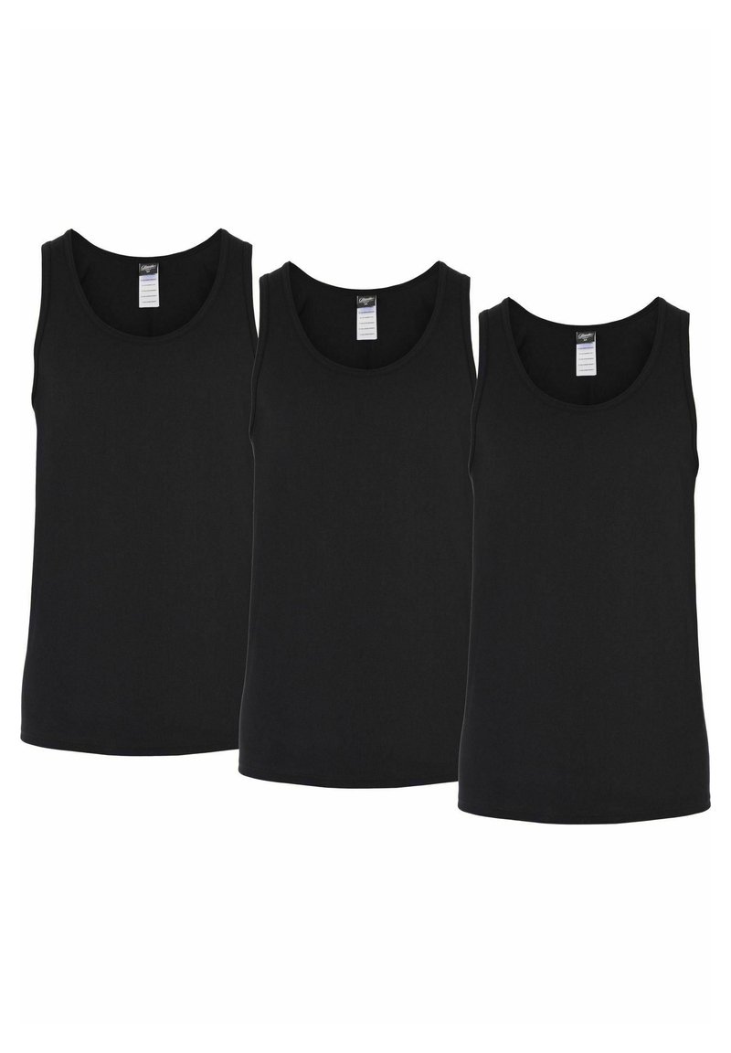 Claudio 3 PACK - Undershirt - black